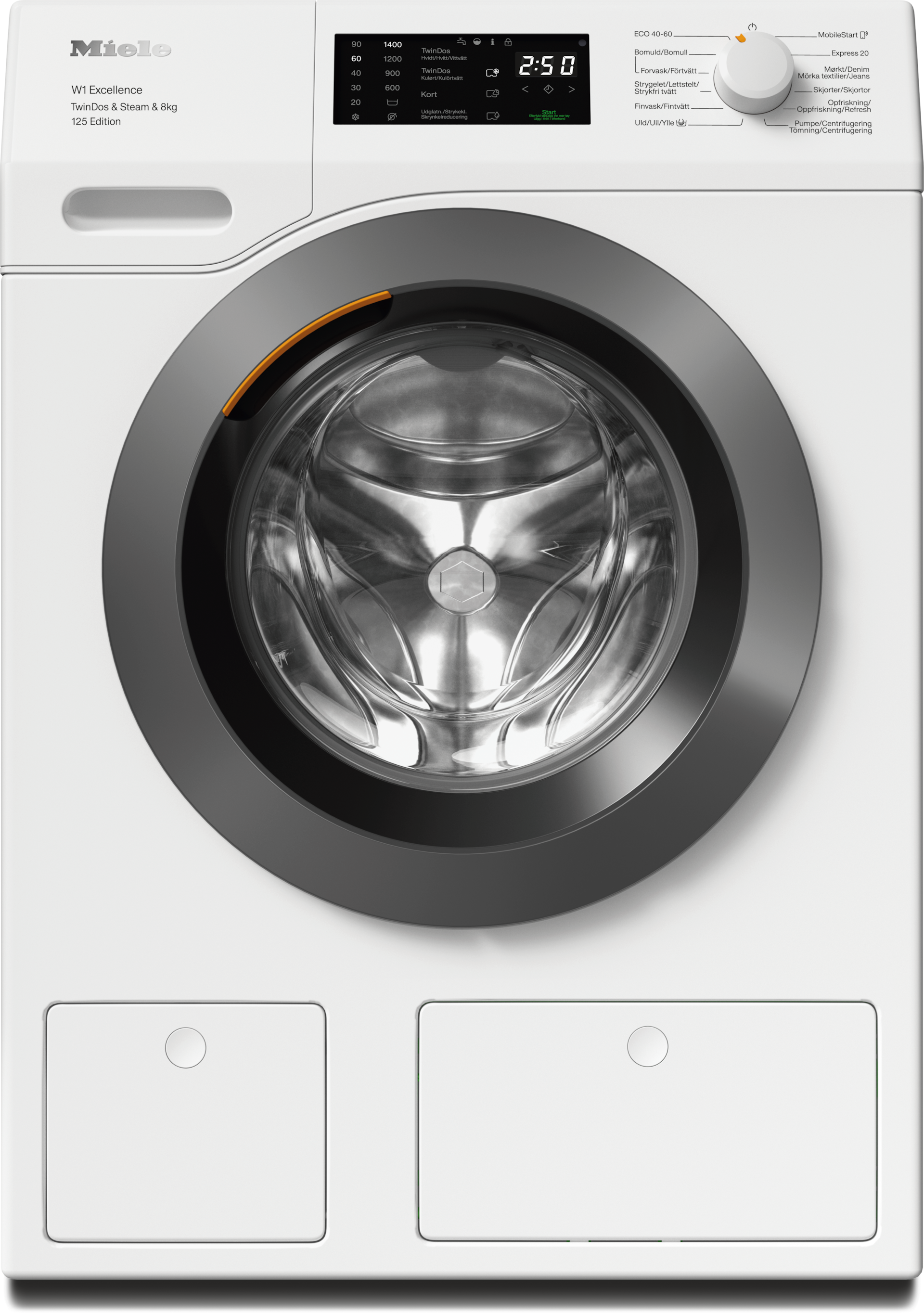 Vaskemaskiner - WEB695 WCS 125 Edition Lotushvit - 1