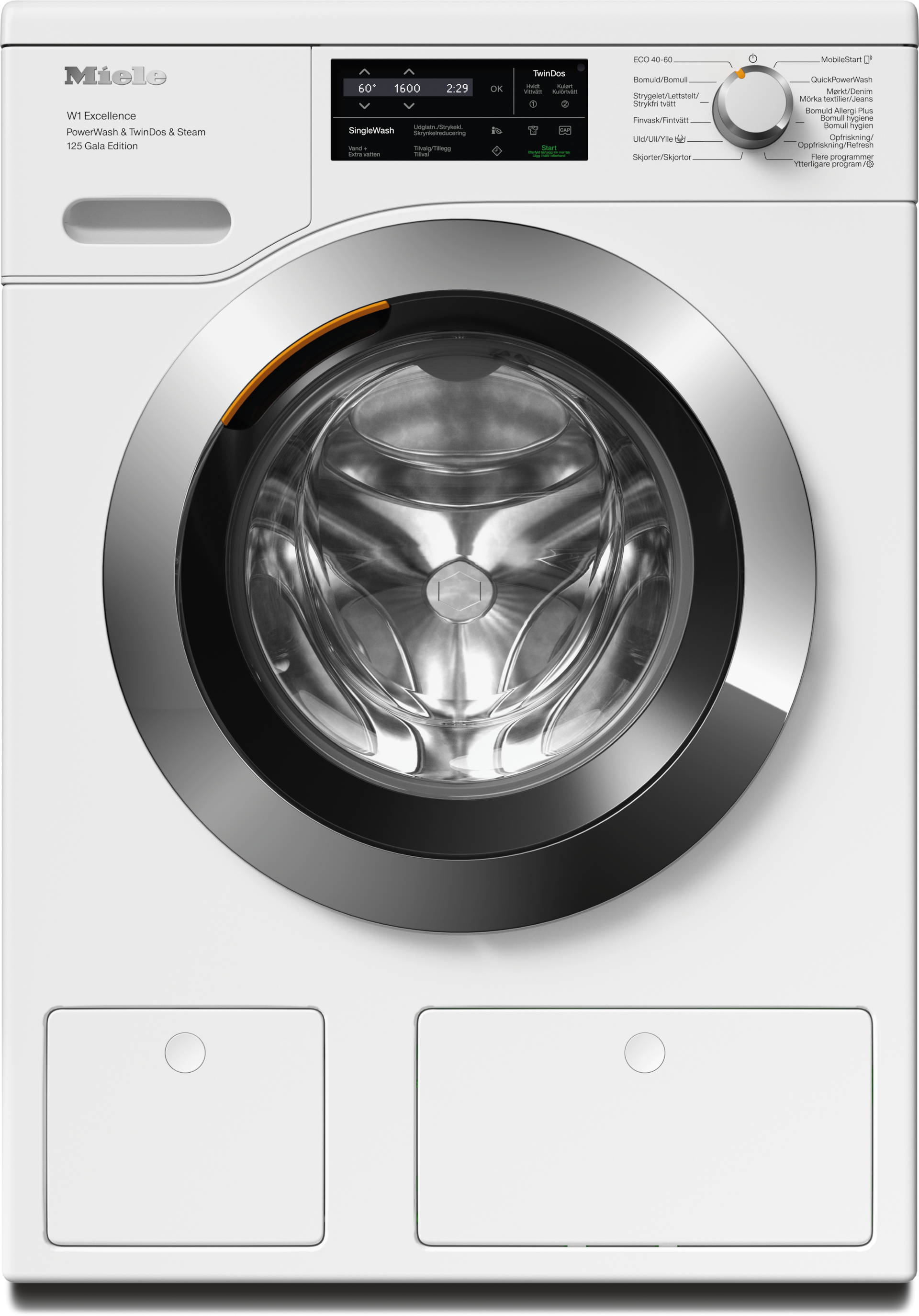 Vaskemaskiner - WEI885 WCS 125 Gala Edition Lotushvit - 1