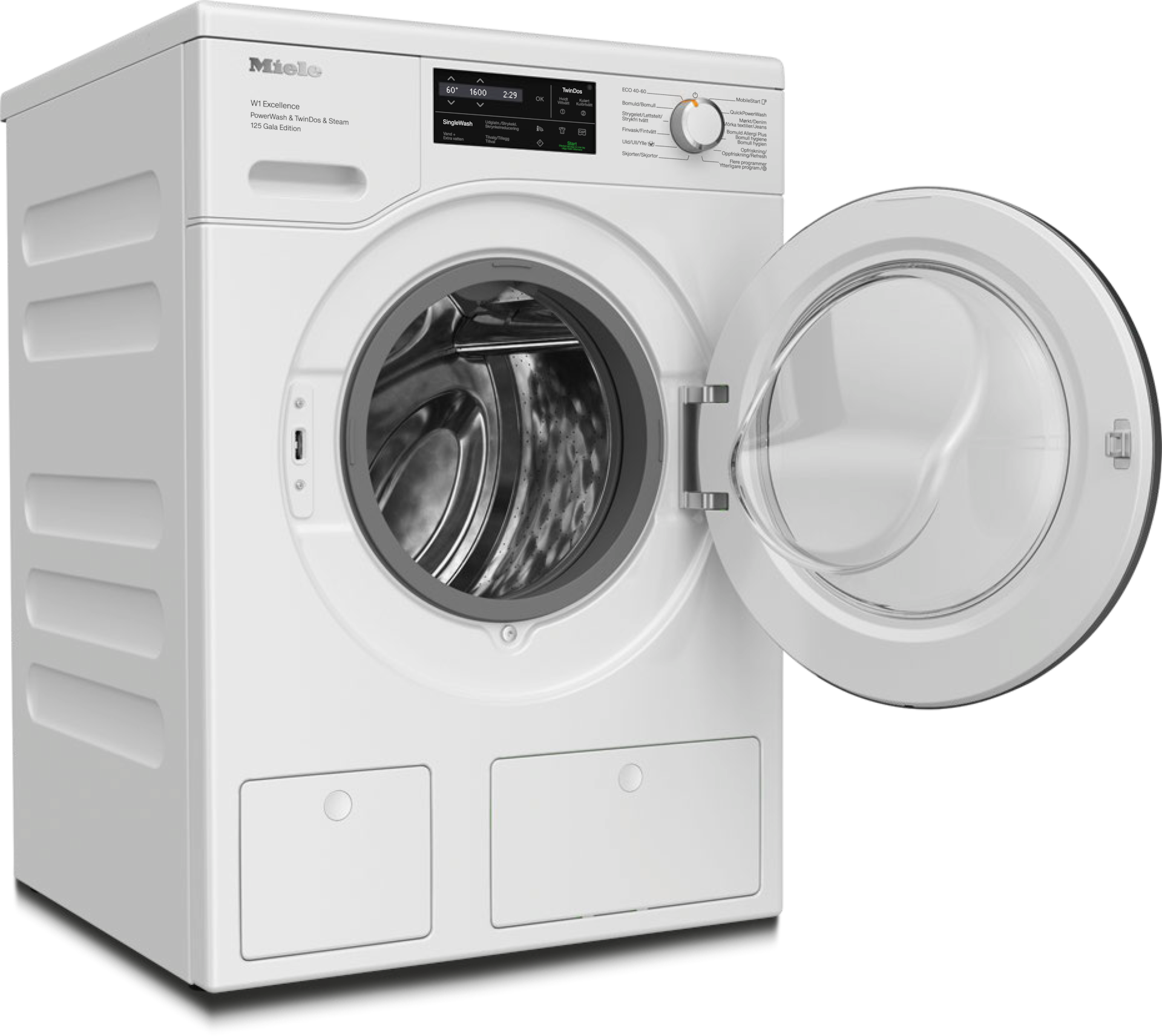 Tvättmaskiner - WEI885 WCS 125 Gala Edition Lotusvit - 2