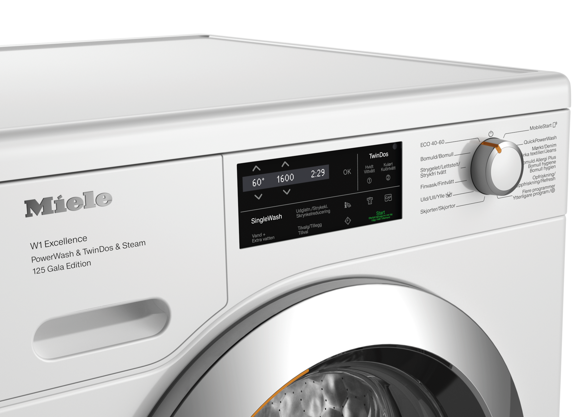 Tvättmaskiner - WEI885 WCS 125 Gala Edition Lotusvit - 3