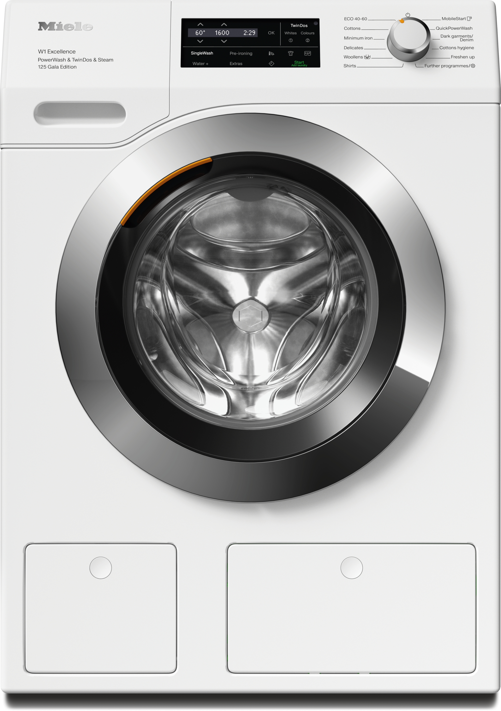 Mașini de spălat - WEI895 WCS 125 Gala Edition Alb lotus - 1