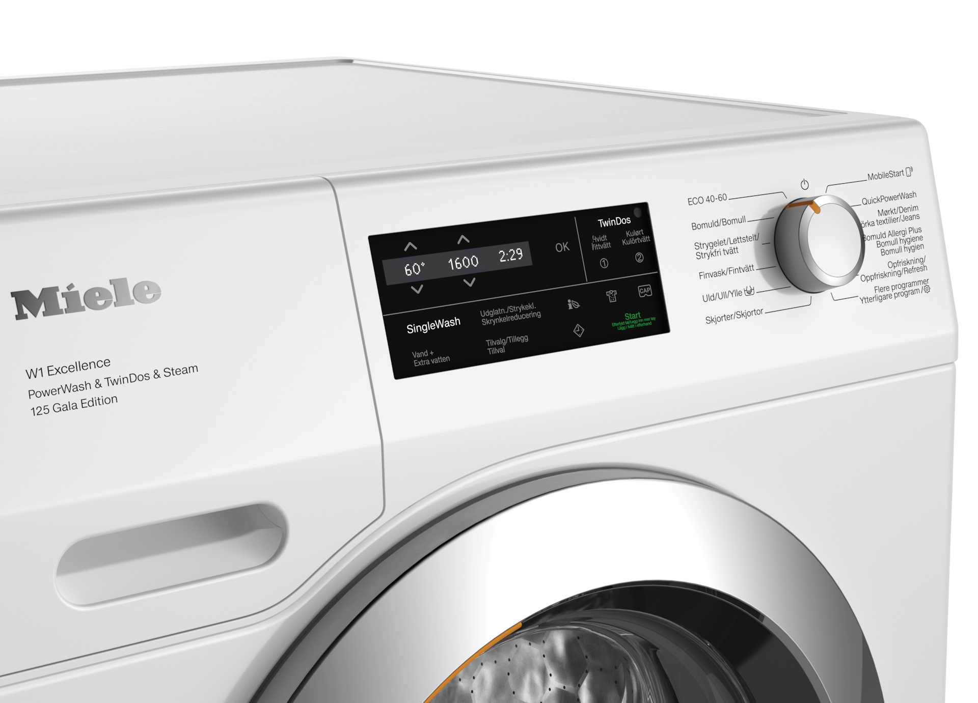 Tvättmaskiner - WEI895 WCS 125 Gala Edition Lotusvit - 3
