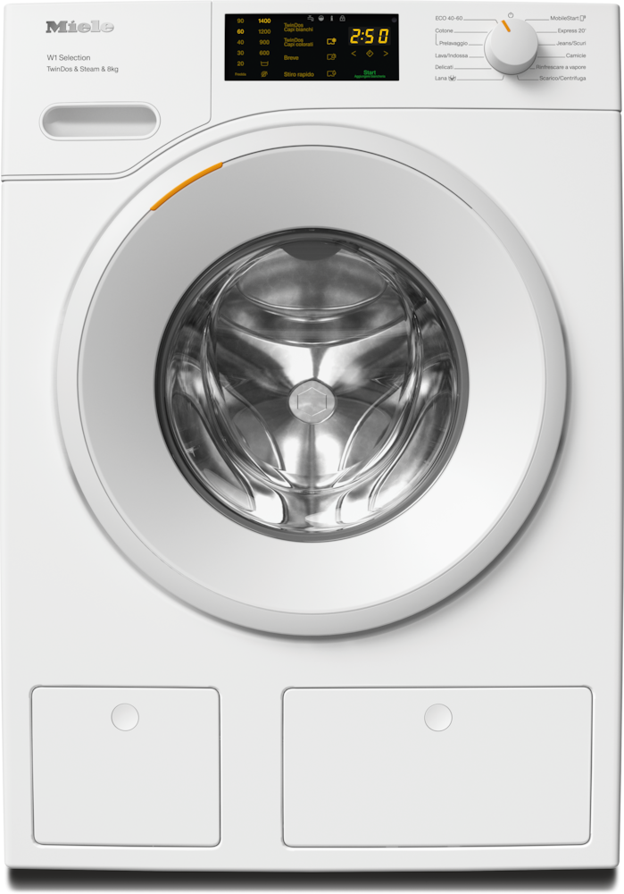 Miele - WSB683 WCS TDos&Steam&8kg bianco loto – Lavatrici - 1