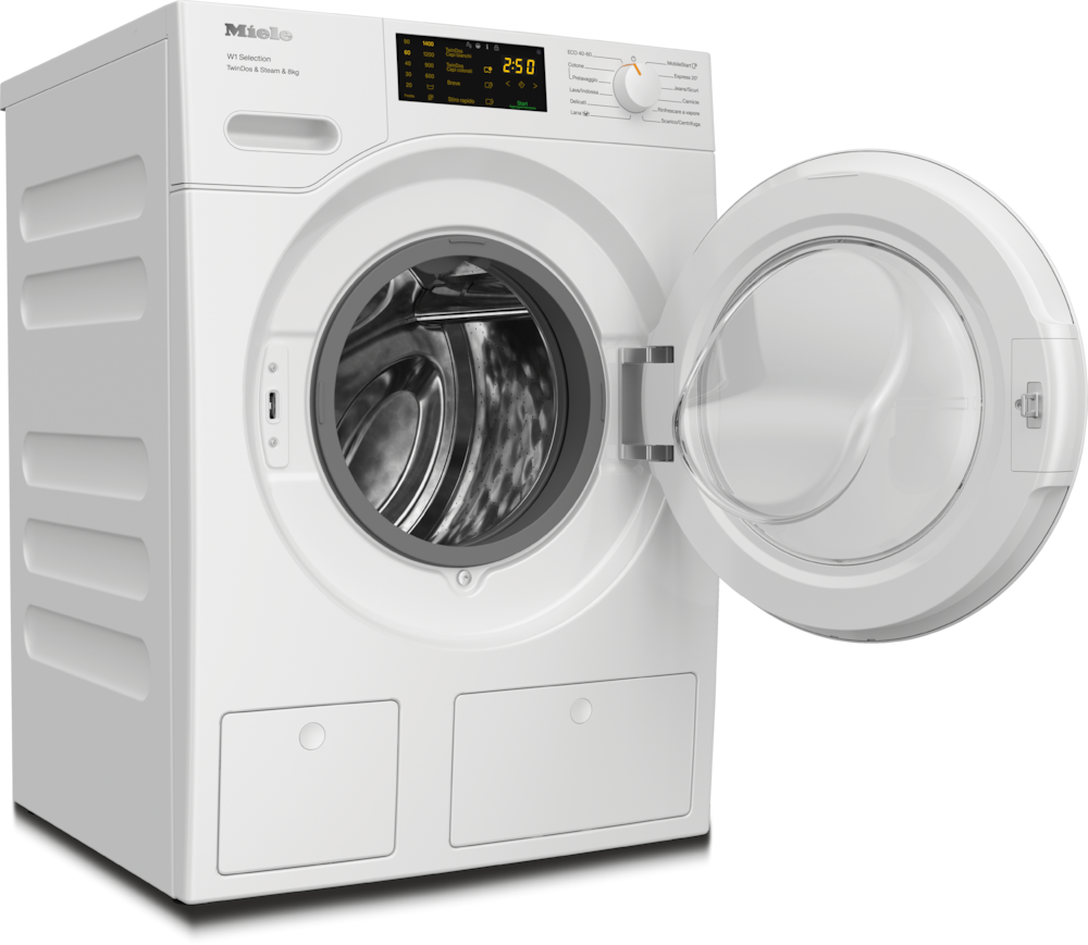 Miele - WSB683 WCS TDos&Steam&8kg bianco loto – Lavatrici - 2