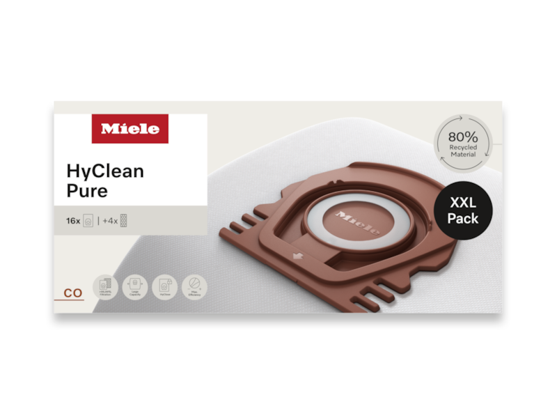 16 sacs à poussière HyClean Pure CO à prix avantageux