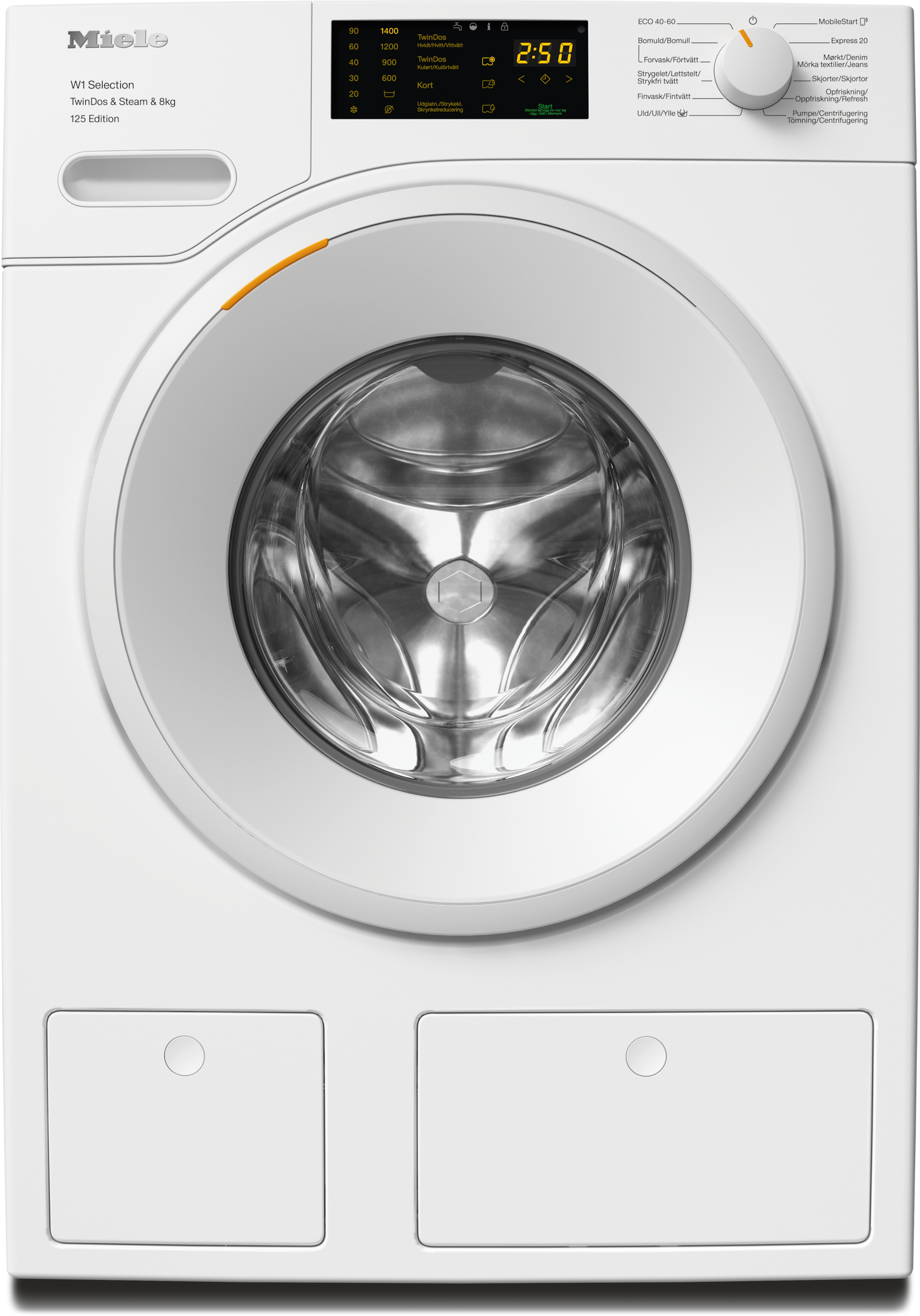 Vaskemaskiner - WSB683 WCS 125 Edition Lotushvit - 1