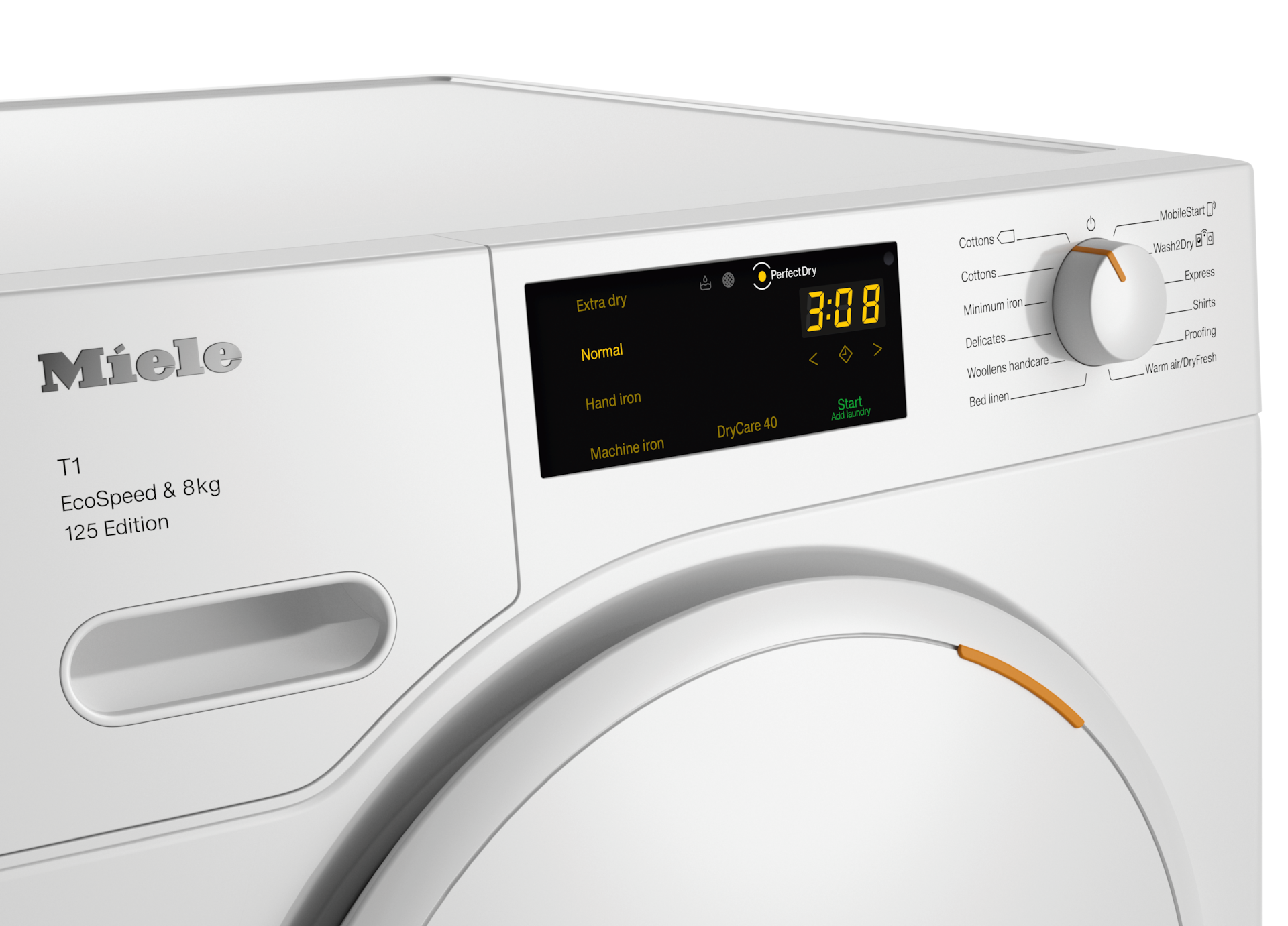 Tumble dryers - TWC660WP 125 Edition Lotus white - 4