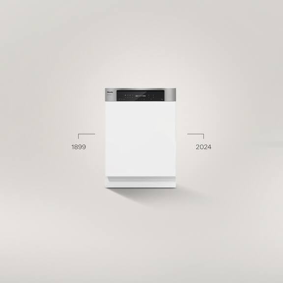 A ProfiLine fresh water dishwasher stands on a grey background