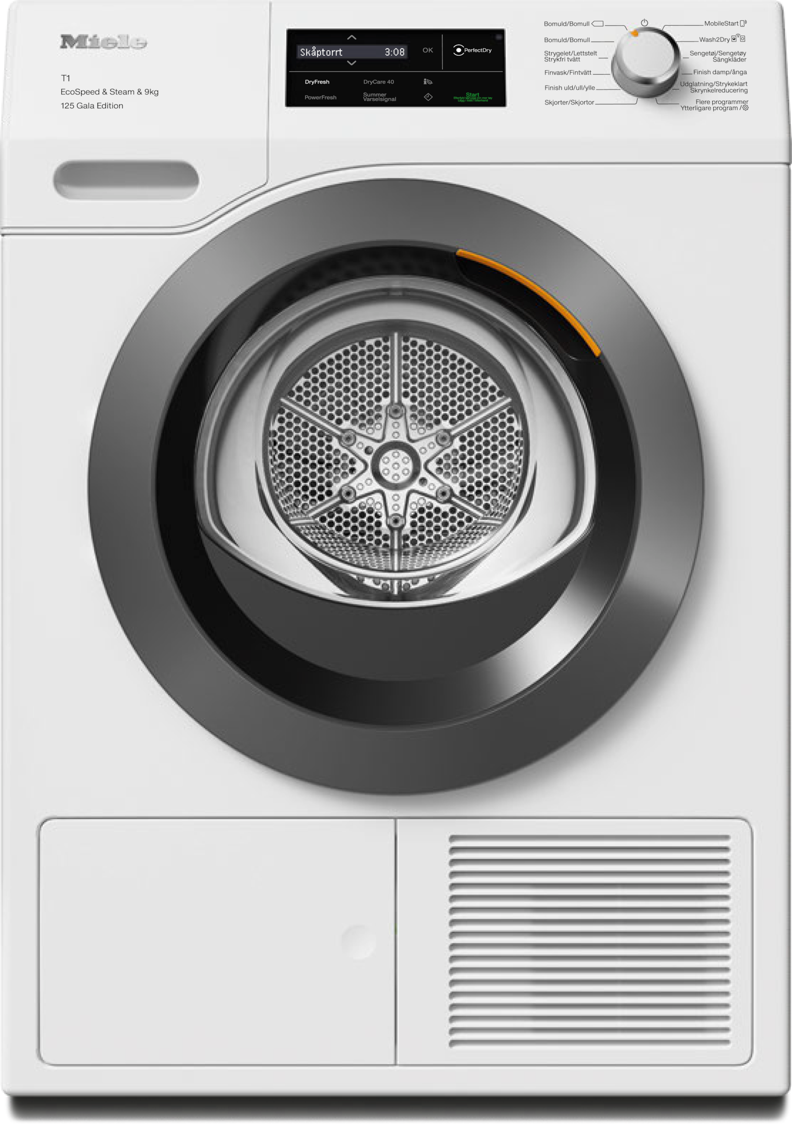 Tørretumblere - TCL690WP 125 Gala Edition Lotushvid - 1
