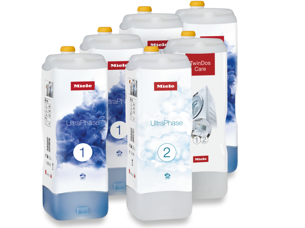 Miele - Set 4xUP1 + 1TwinDos Care + 1xUP2 – Detergentes - 2