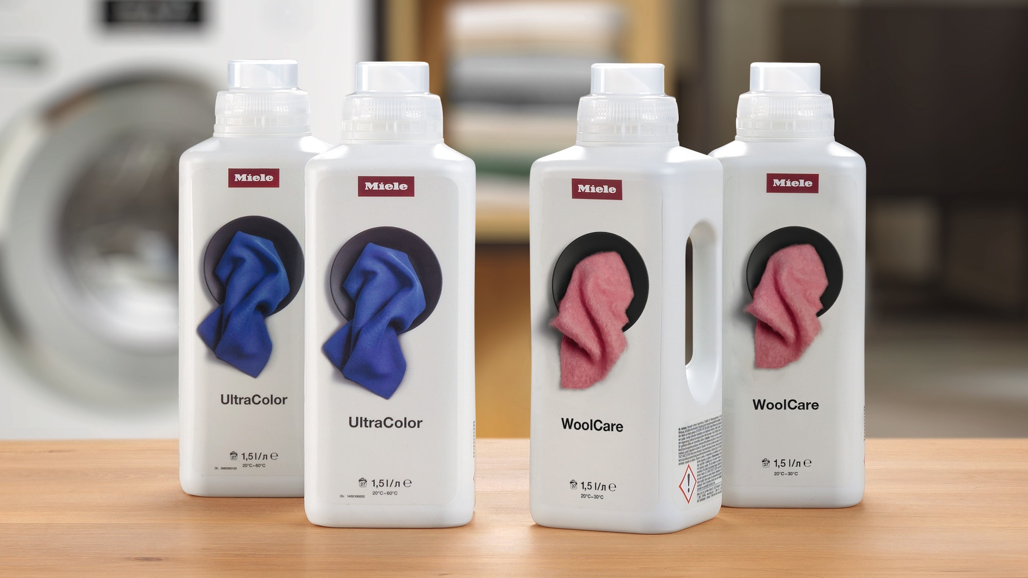 Image of Miele laundry detergents
