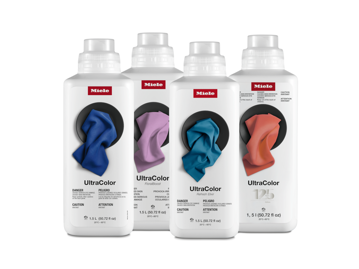 Miele UltraColor Laundry Detergent Set 4-pack