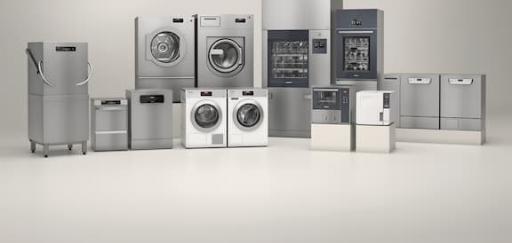 Produktübersicht von Miele Professional Geräten