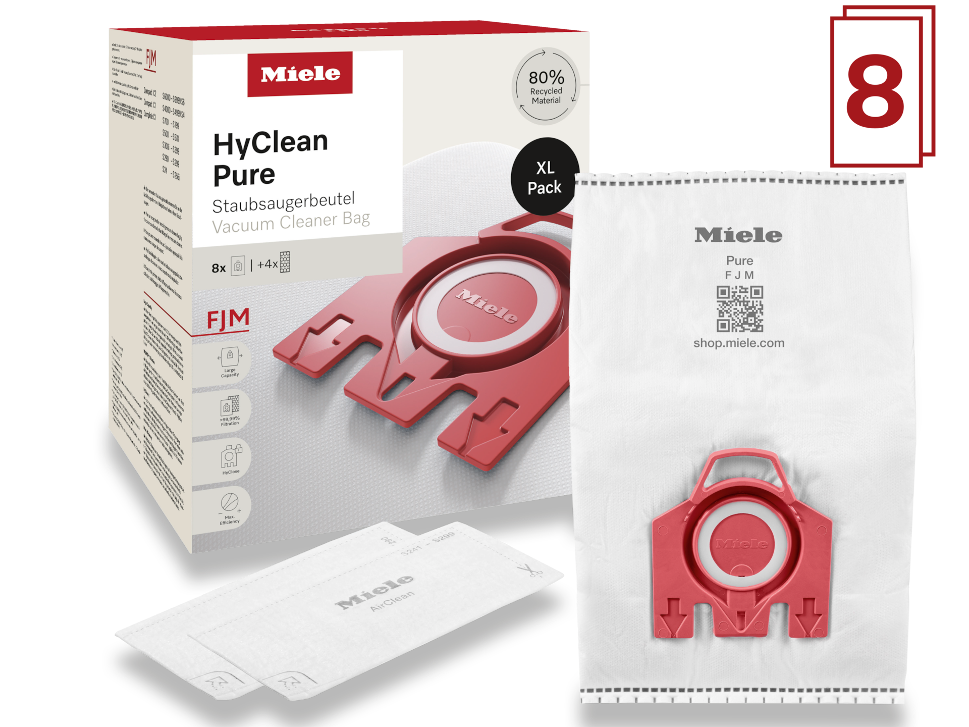 Lisätarvikkeet - FJM XL HyClean Pure - 2