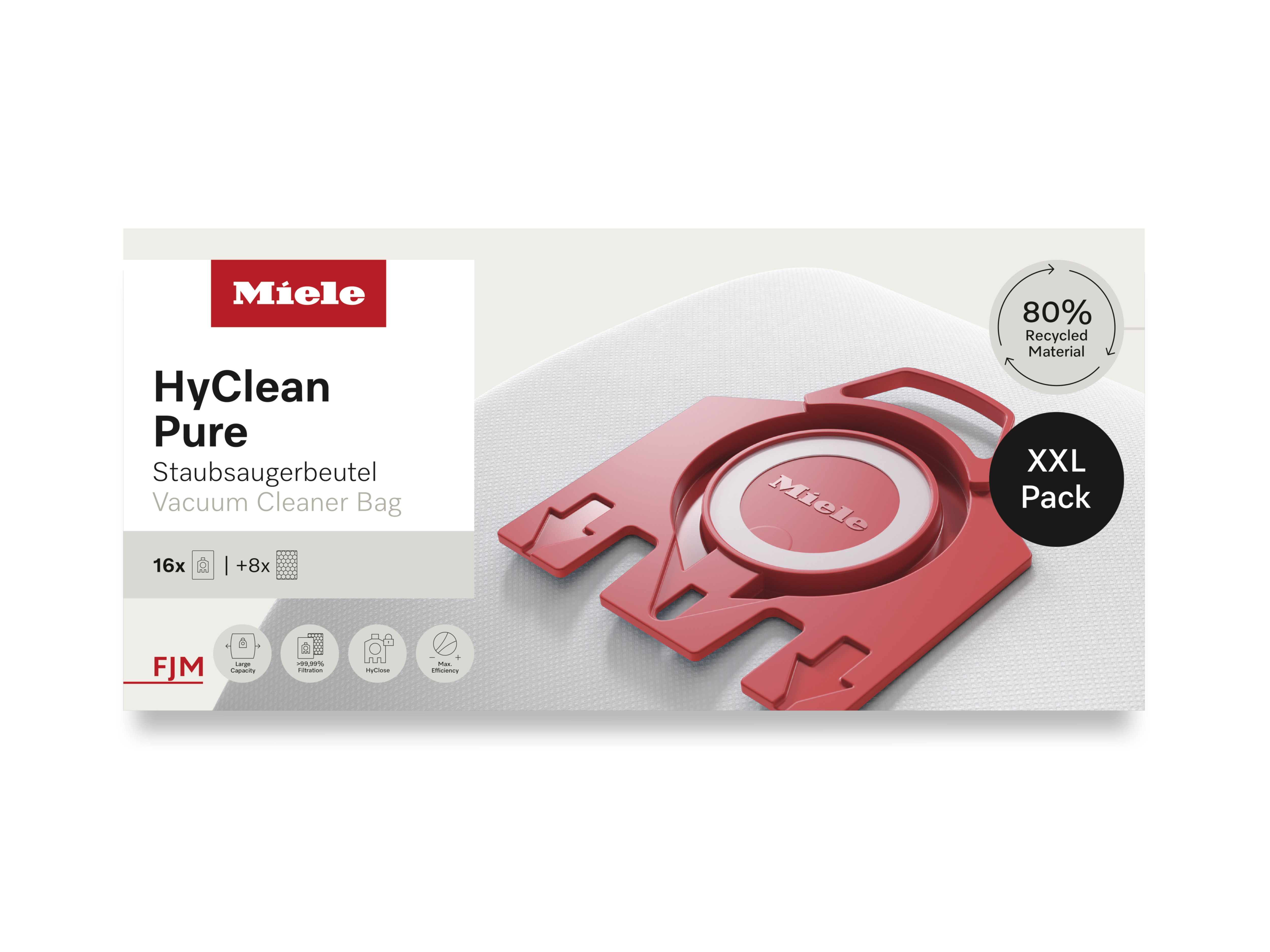 Accessoires pour aspirateurs - FJM XXL HyClean Pure