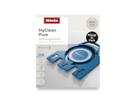 HyClean Pure GN XL dulkių siurblio maišeliai + HEPA AirClean filtras product photo