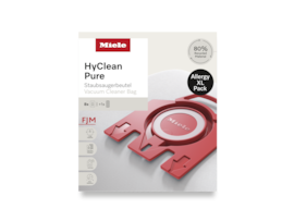 HyClean Pure GN XL dulkių siurblio maišeliai + FJM AirClean filtras product photo