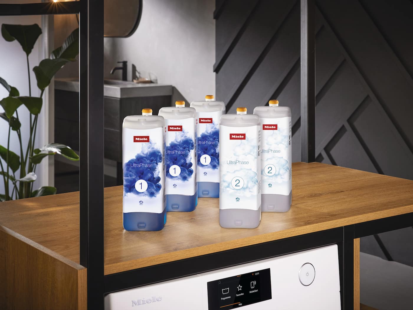 Miele Set UltraPhase Half-year supply: 3 x UltraPhase 1 Aqua and 2 Miele Set UltraPhase Half-year supply: 3 x UltraPhase 1 Aqua and 2