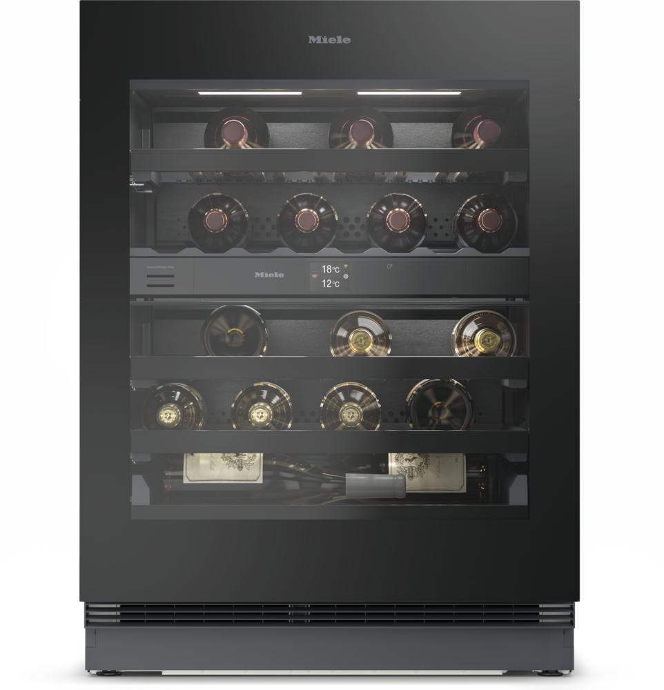 Refrigeration - KWTUS 7096 E Obsidian Black glass - 1