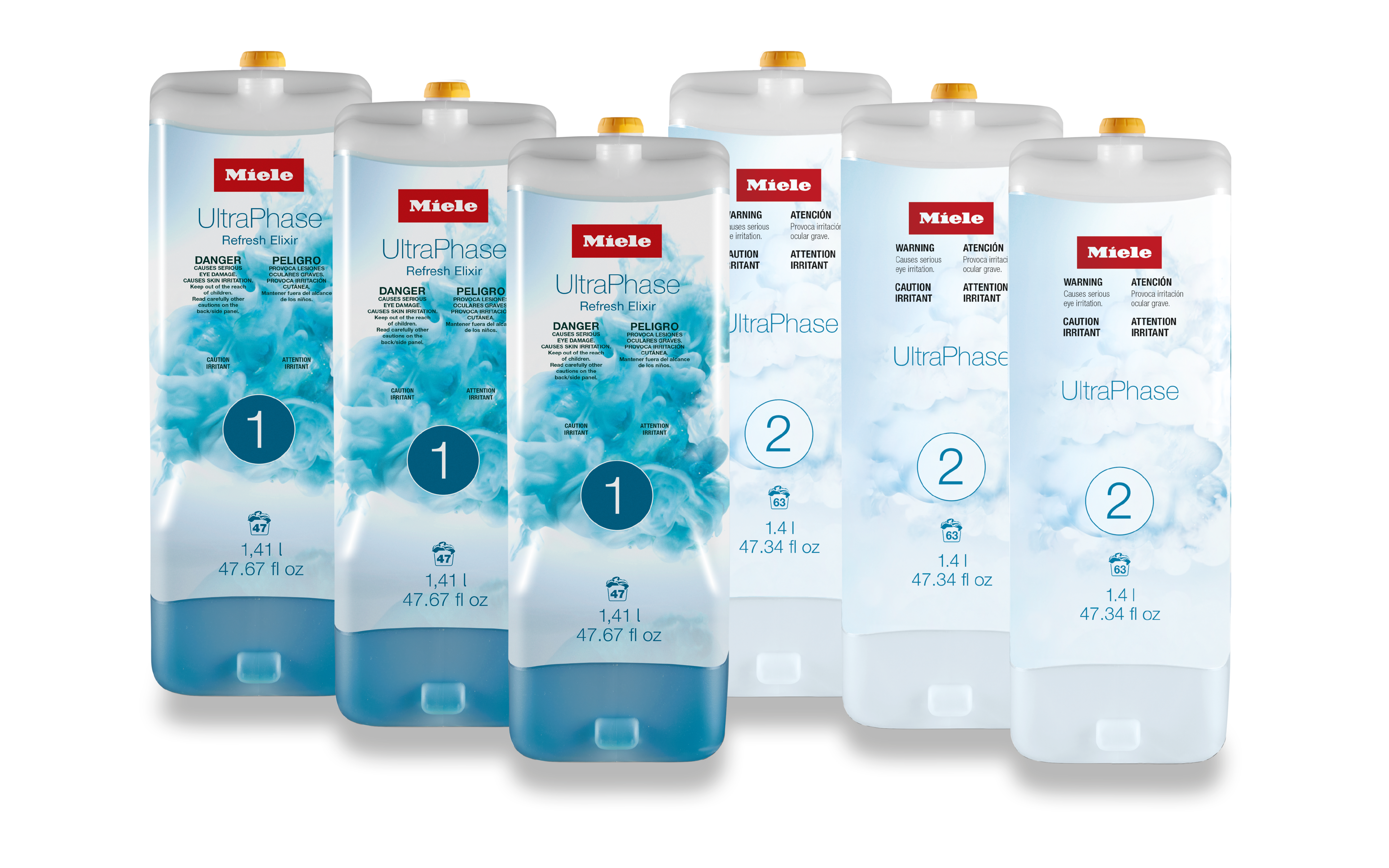 Miele - Set 6 UltraPhase Refresh Elixir NA – Laundry cleaning products - 1