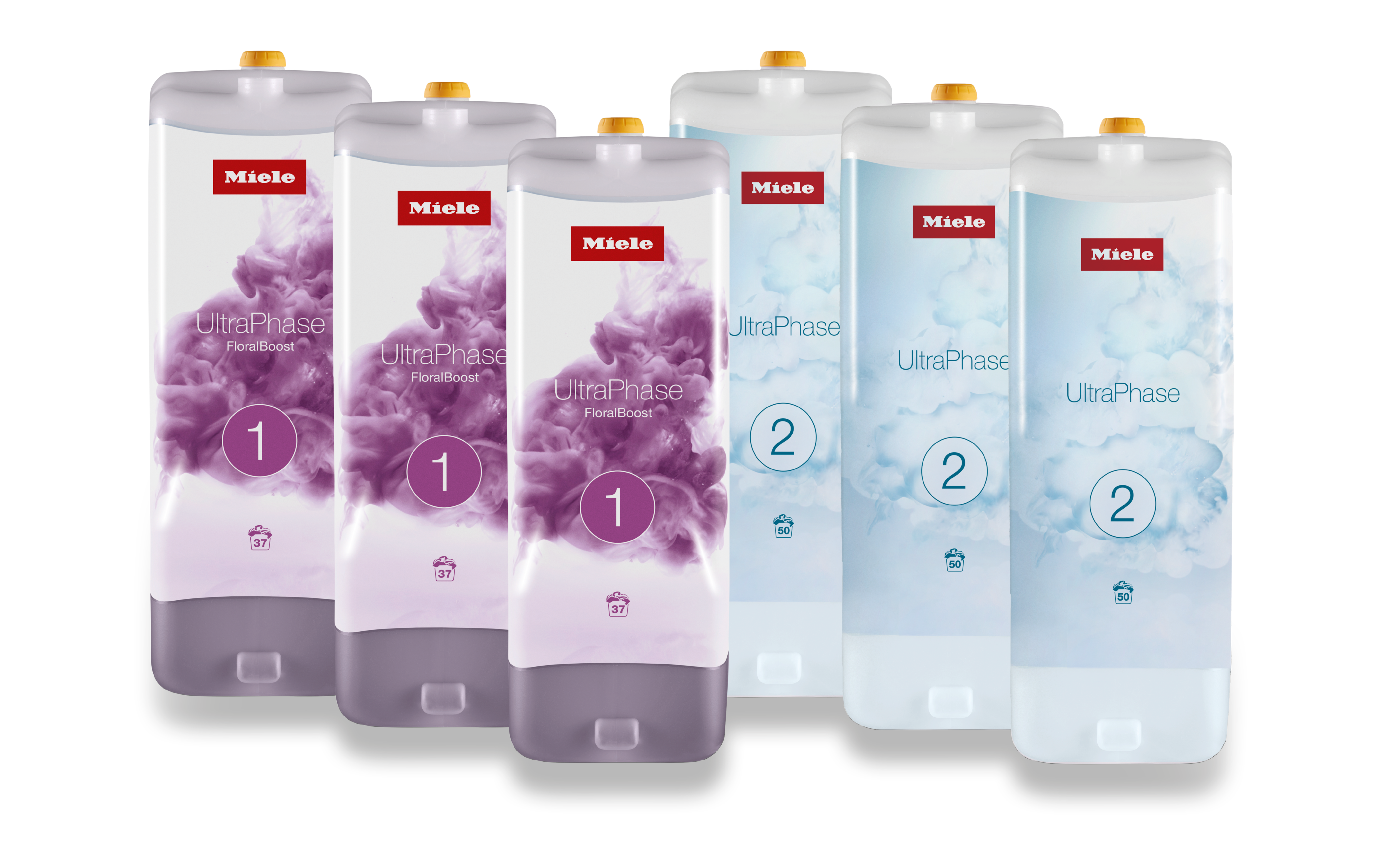 Lessives - Miele UltraPhase - Set 6 UltraPhase FloralBoost