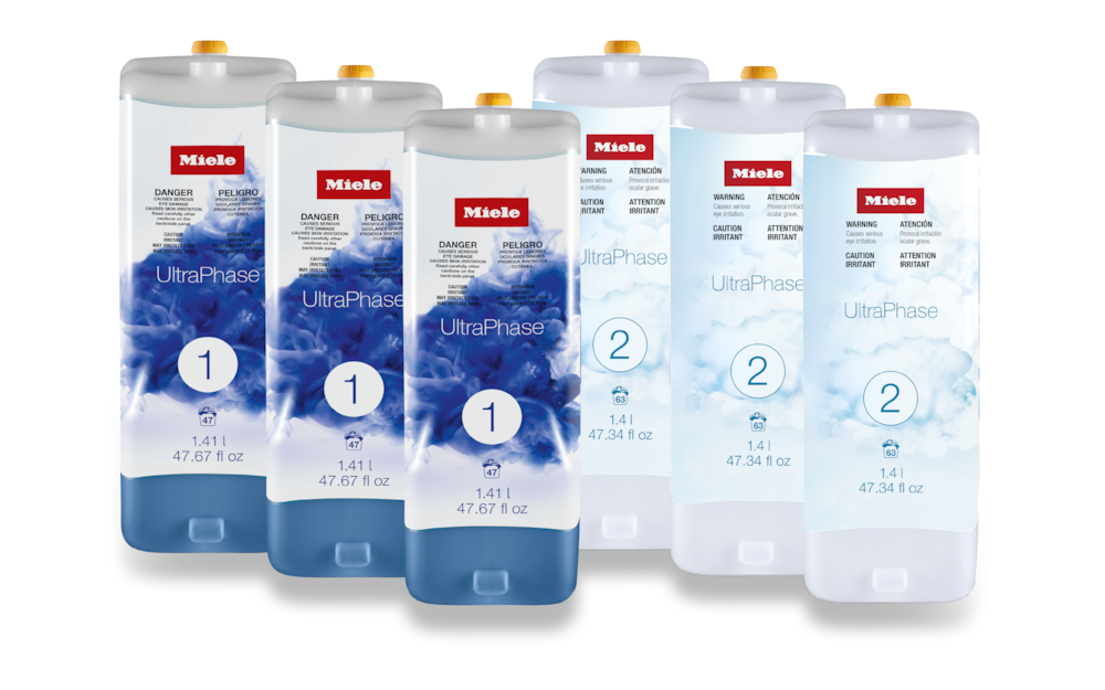 Miele UltraPhase 1 ・2洗濯洗剤 6本セット Miele - Set 6 UltraPhase – Detergent
