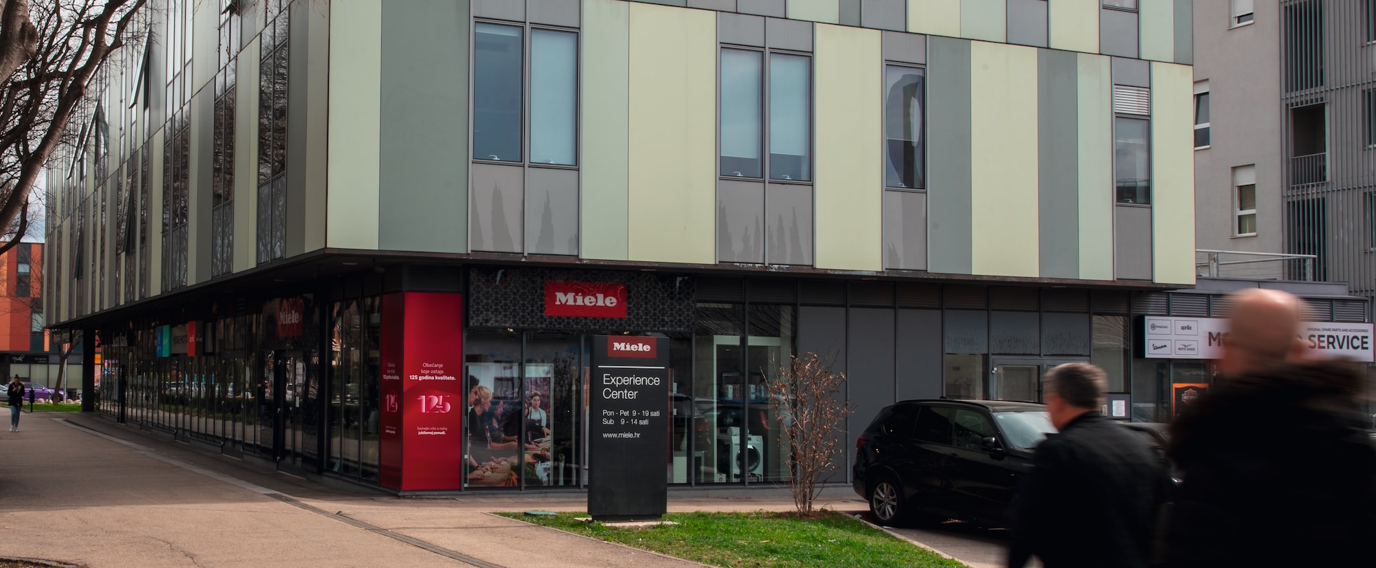 exterior of Miele experience center