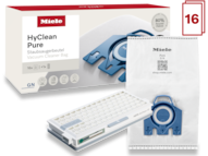 Hygiene XXL-Pack GN HyCl.Pure 50 16 vacuum cleaner bags and 1 HEPA filter.