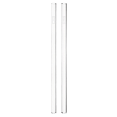 Miele glass drinking straws (set of 2) product photo Front View L