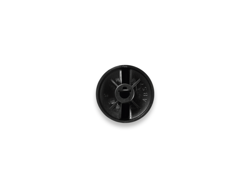 Spare parts - Domestic - Kapcsológomb Fekete D 38mm KD - 3