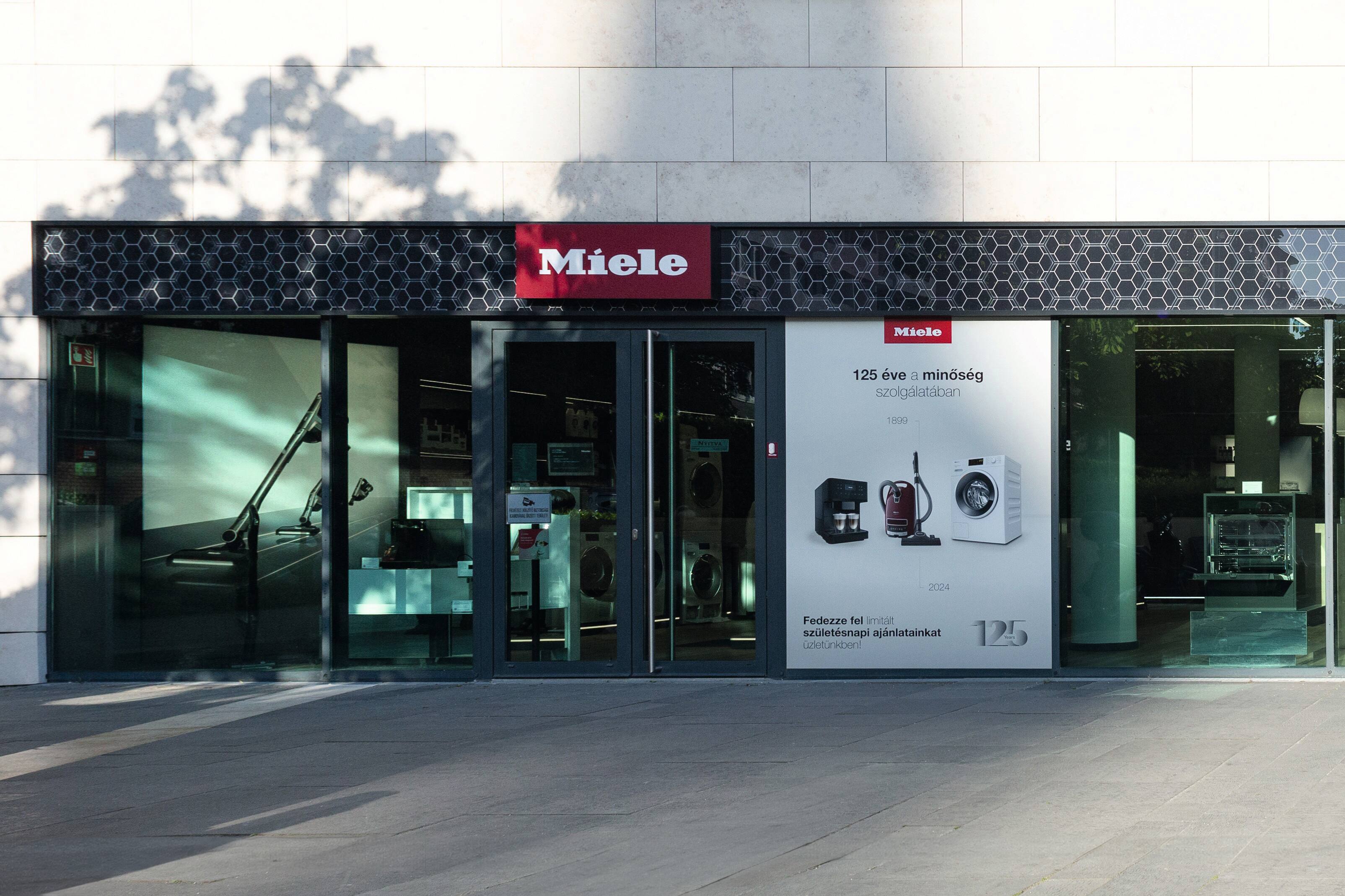 Miele experience center interior of store