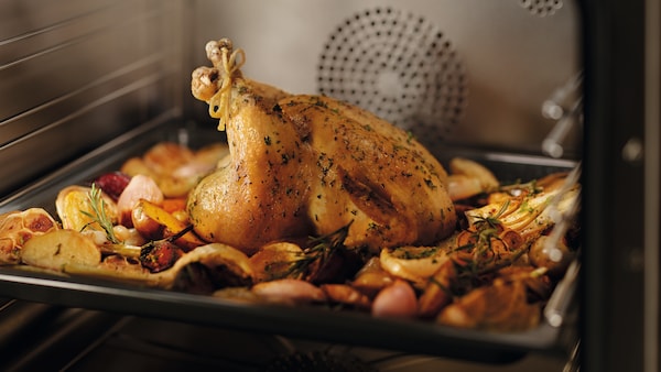 Steam and roast at same time