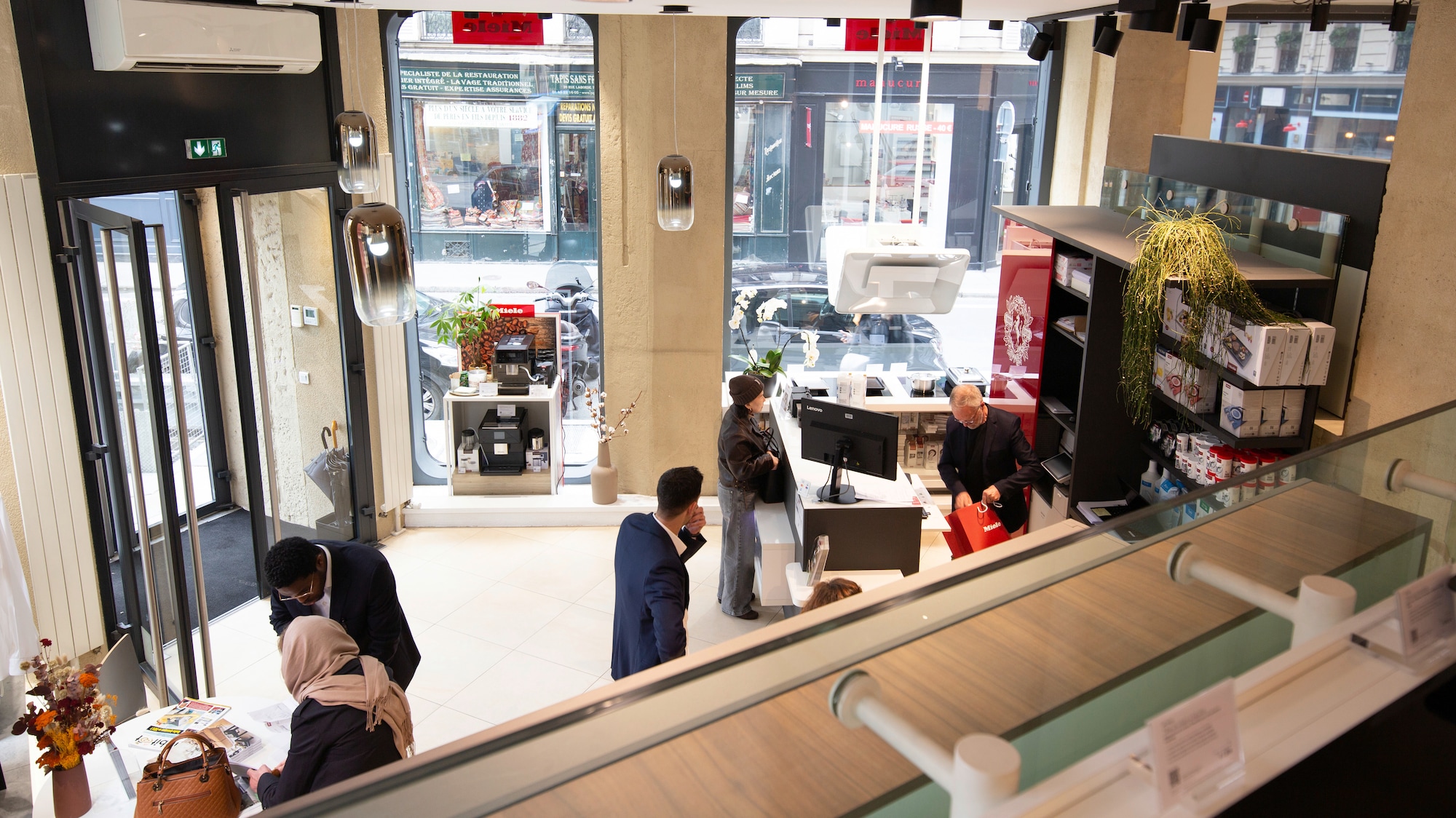 Miele experience center sign