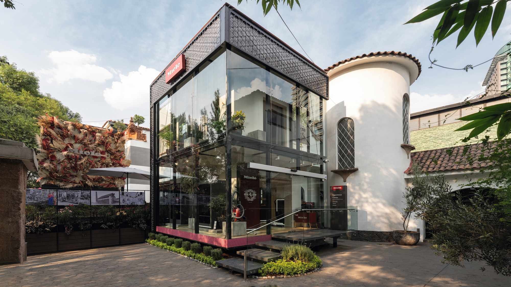 Centro de Experiencia Miele, frente de la tienda