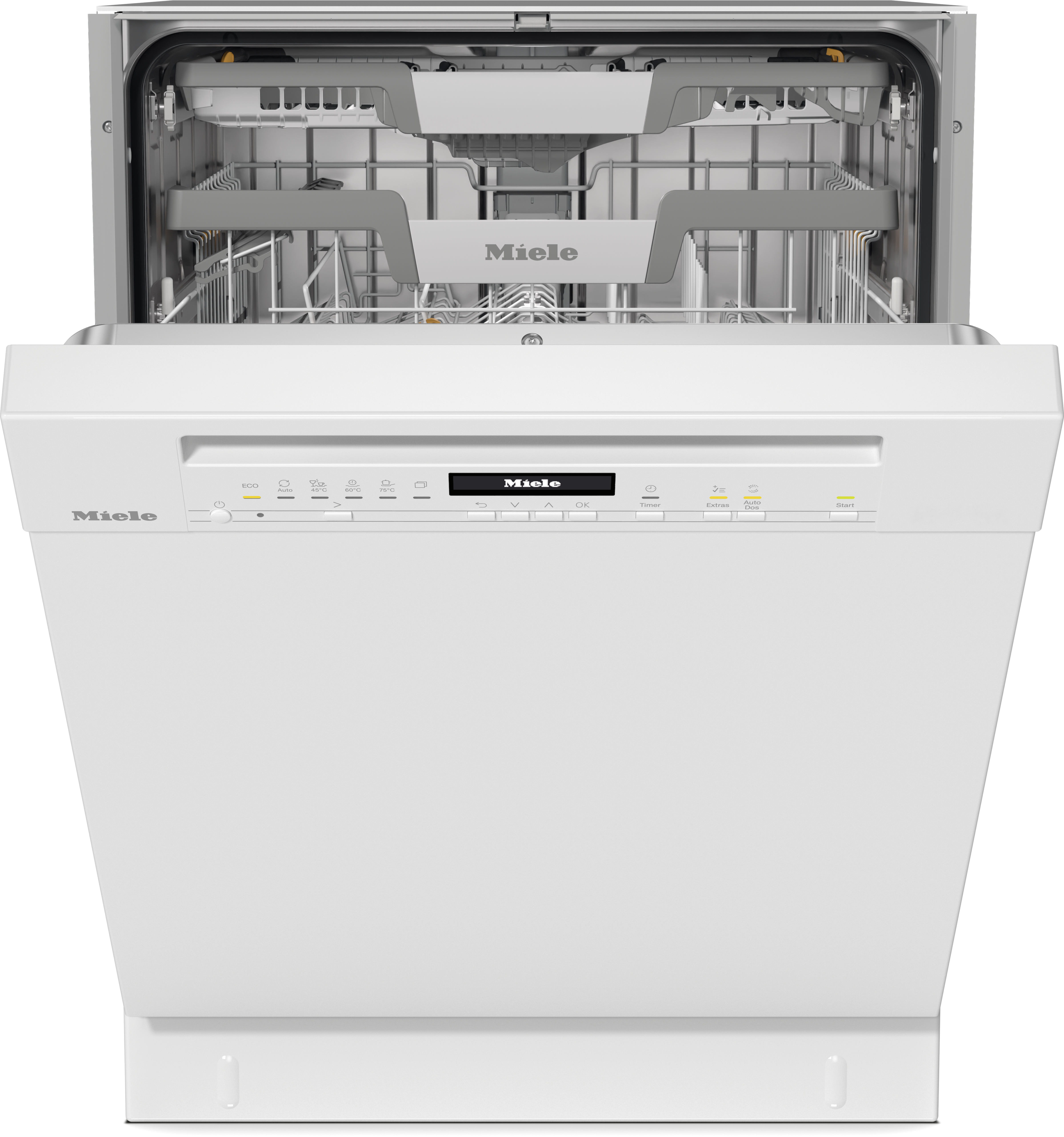 Miele - G 7130 C SCU AutoDos ブリリアントホワイト – ビルトイン食器洗い機 - 1