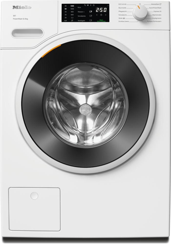 Lave-linge - WWB360 WPS PWash&8kg Blanc lotus - 1