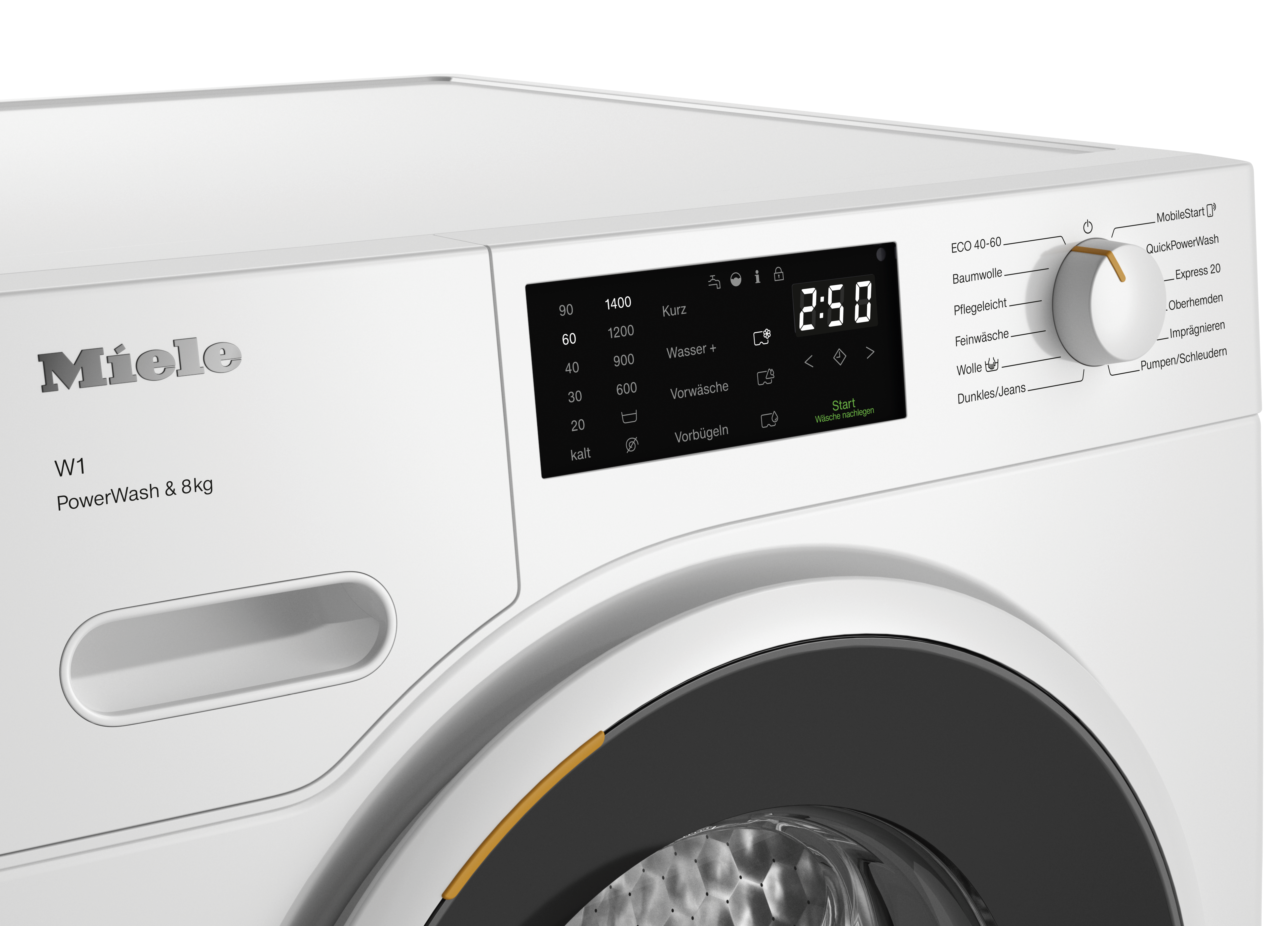 Miele WWB360 WCS PWash 8kg Lotoswei Waschmaschinen Miele WWB360 WCS PWash 8kg Lotoswei Waschmaschinen