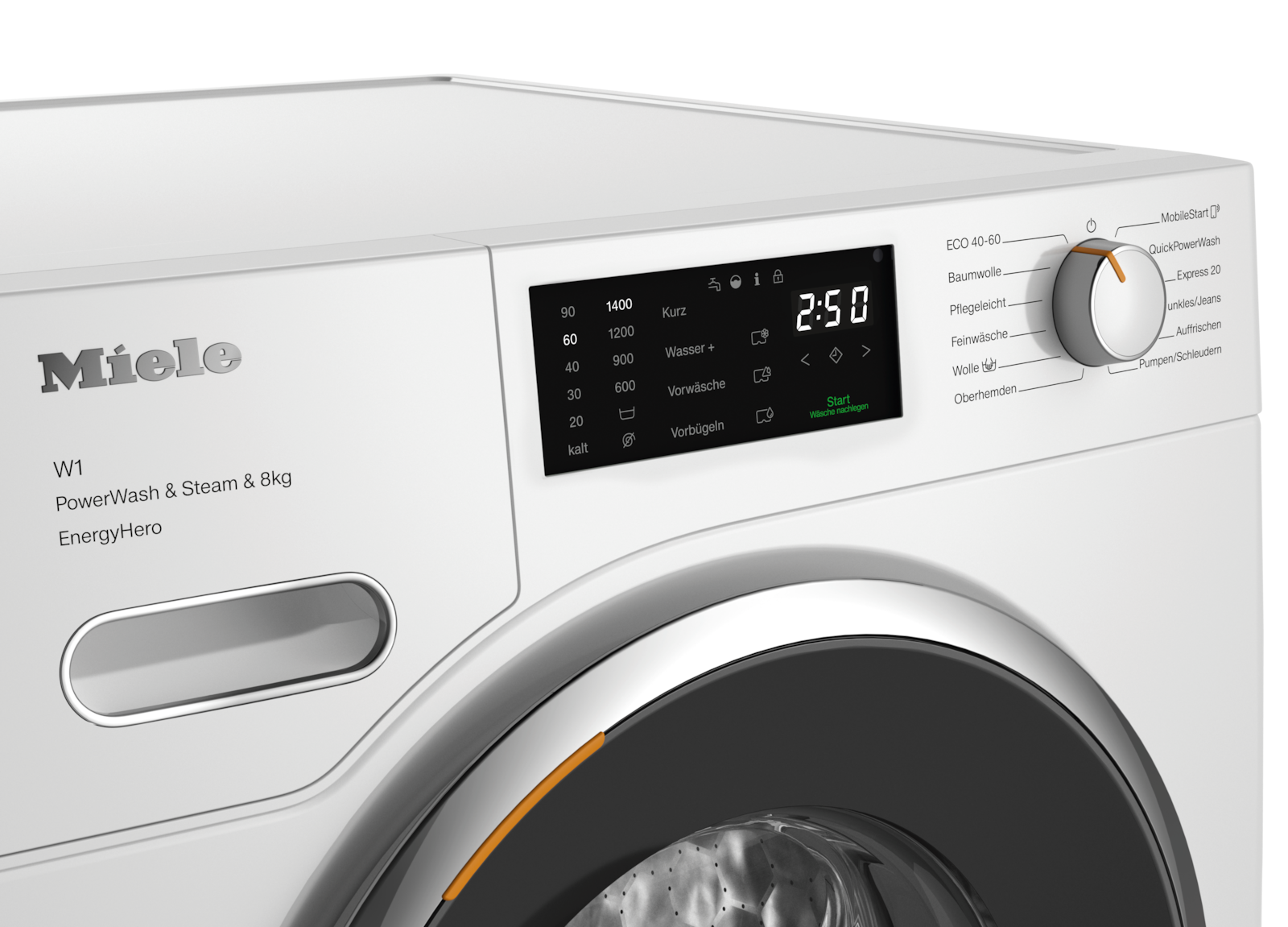 Waschmaschinen - WWE380 WPS PWash&Steam&8kg - 4
