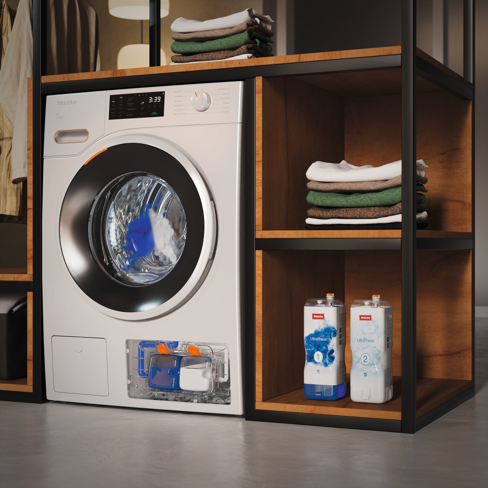 Miele wasmachine met TwinDos