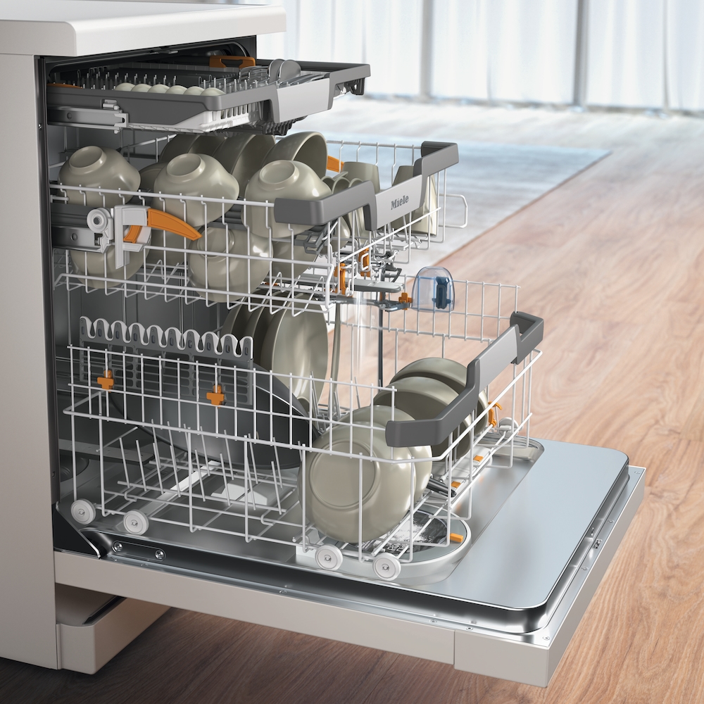Miele - G 7604 C SC AutoDos Brilliant White – Dishwashers - 4