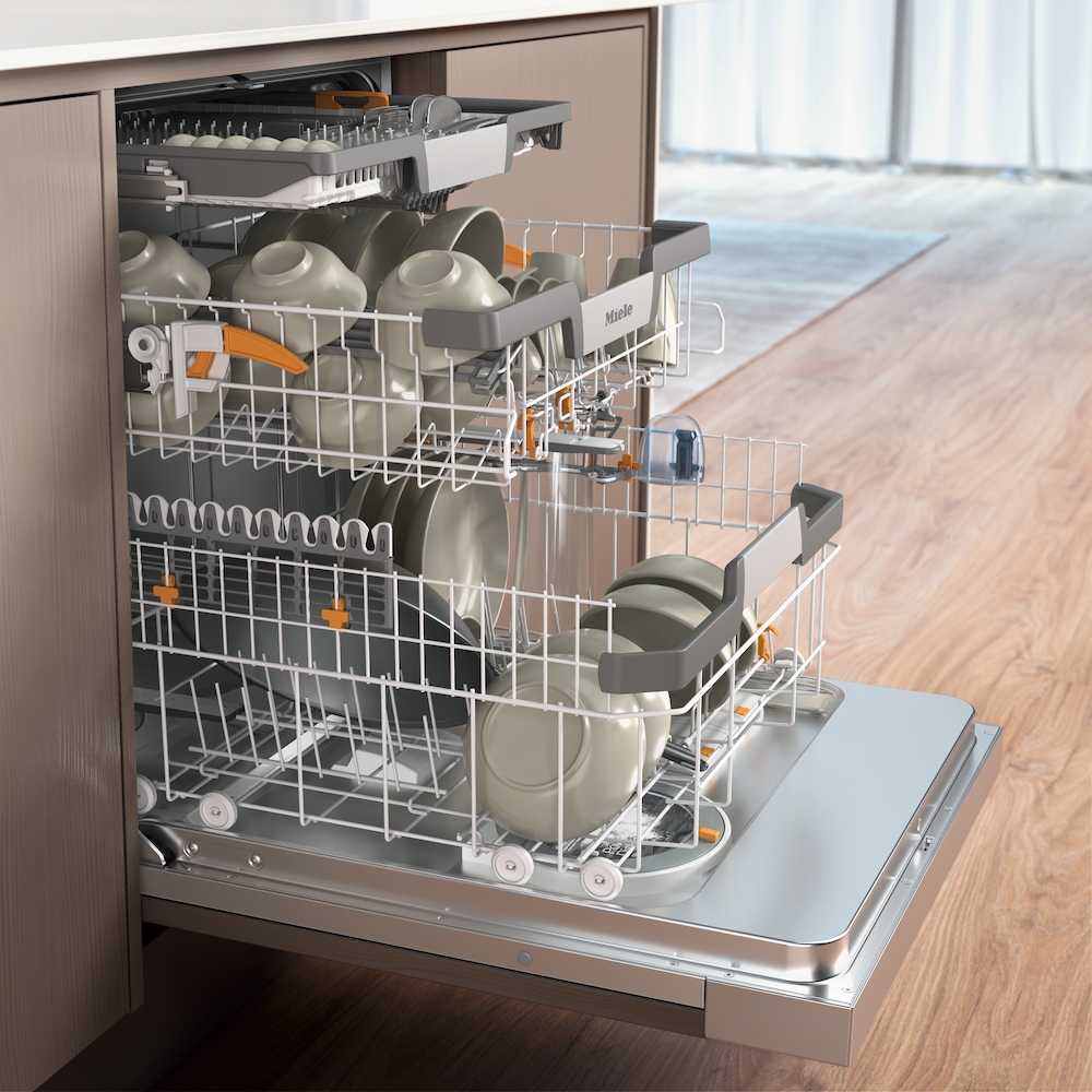 Miele - G 7604 C SCi AutoDos Stainless steel/CleanSteel – Dishwashers - 3