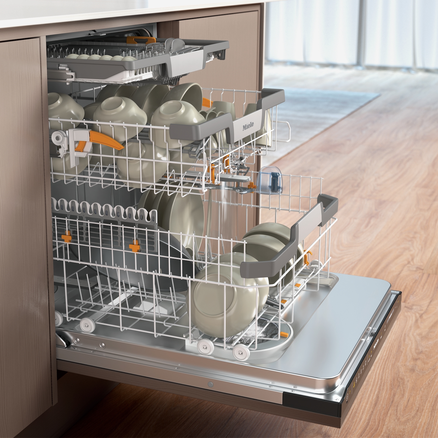 G 7654 C SCVi AutoDos Fully integrated dishwasher product photo Laydowns Detail View ZOOM