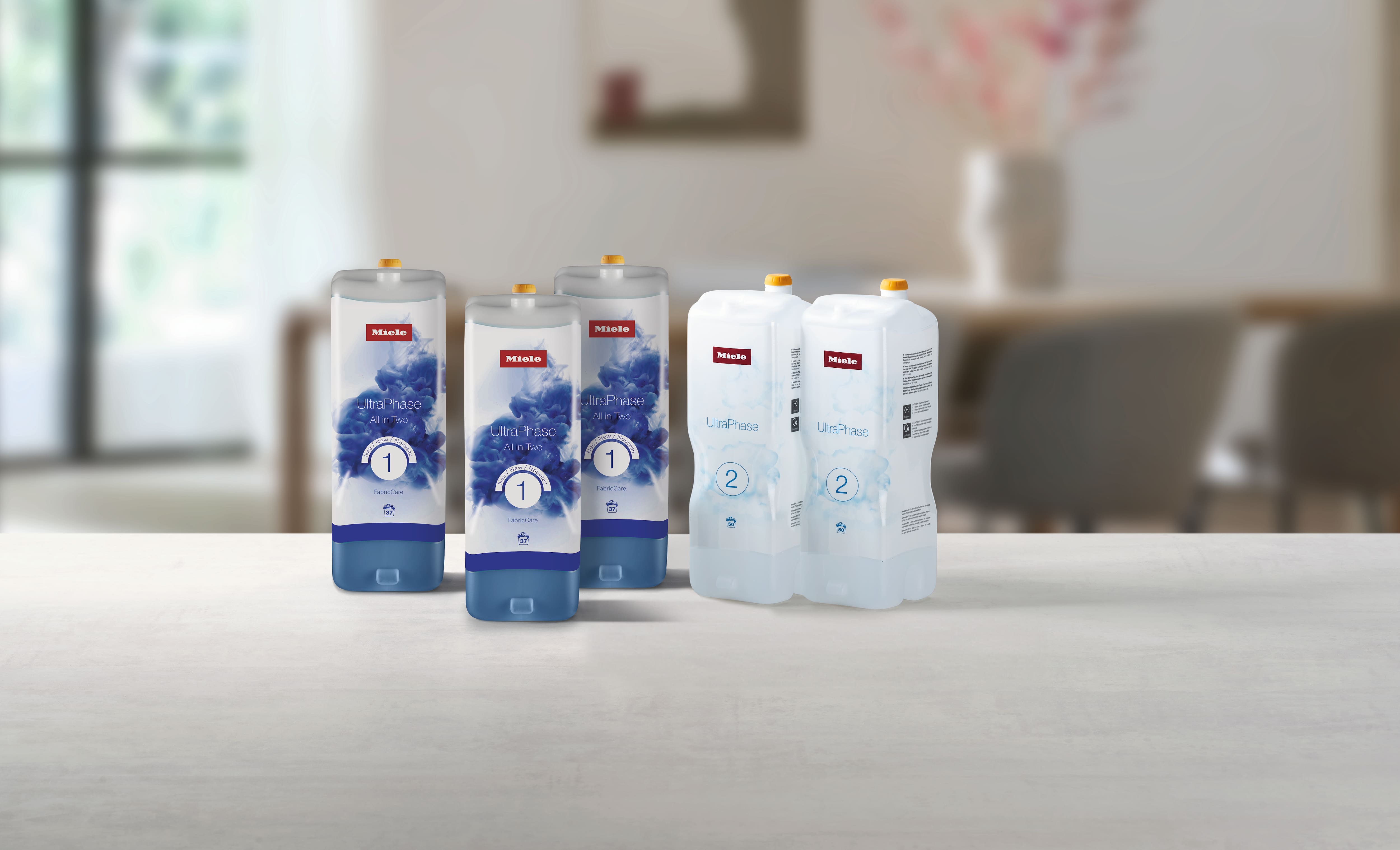 UltraPhase 1 and UltraPhase 2 detergents