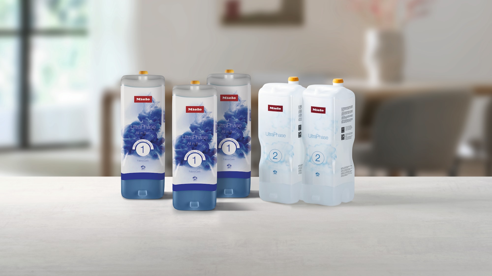 UltraPhase 1 and UltraPhase 2 detergents