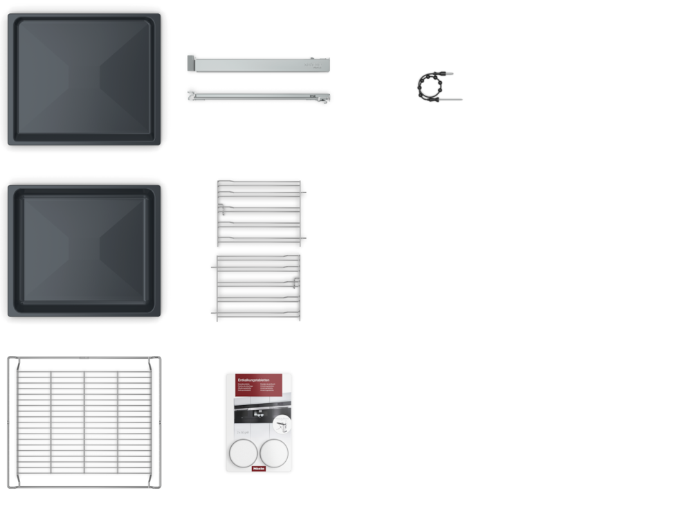 Ovens / Range cookers - H 7464 BP Pearl beige - 5