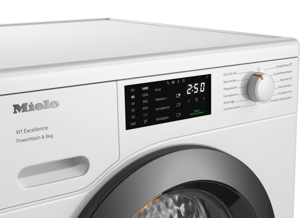 Miele - WEB365 WPS PWash&8kg – Waschmaschinen