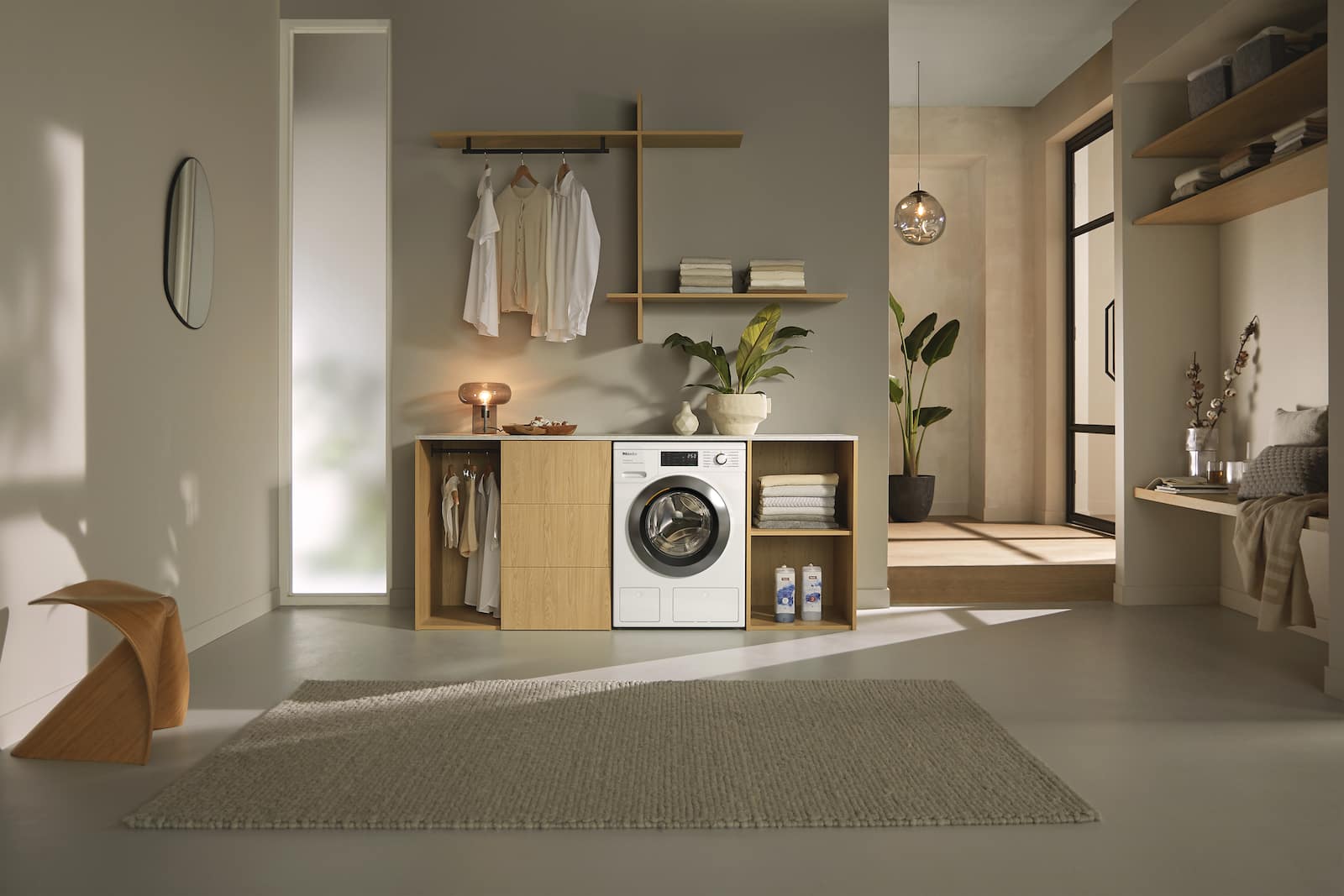Lave-linge - WEG885 WCS PWash&TDos&Steam - 5