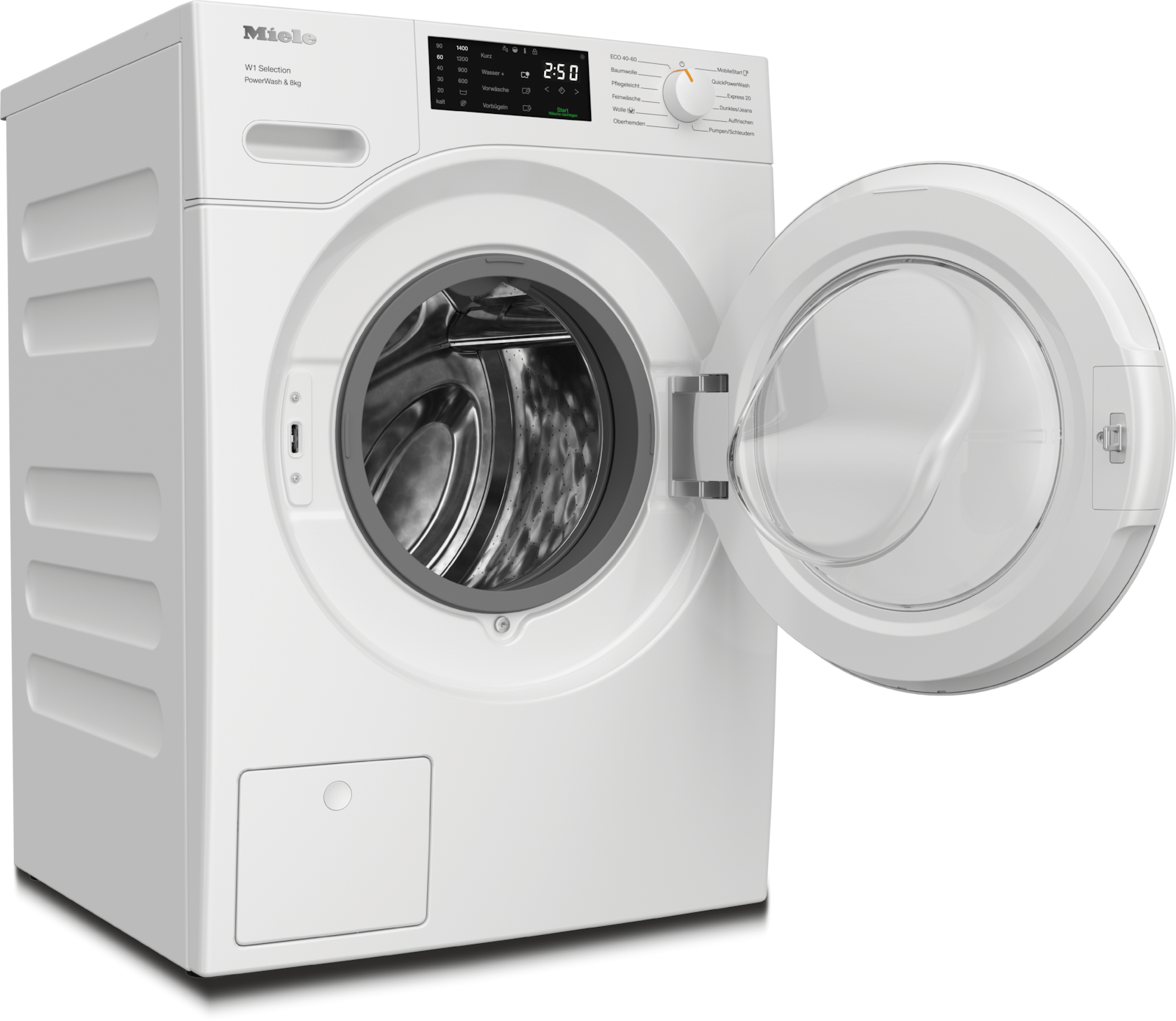 Waschmaschinen - WSB363 WCS PWash&8kg Lotosweiß - 2