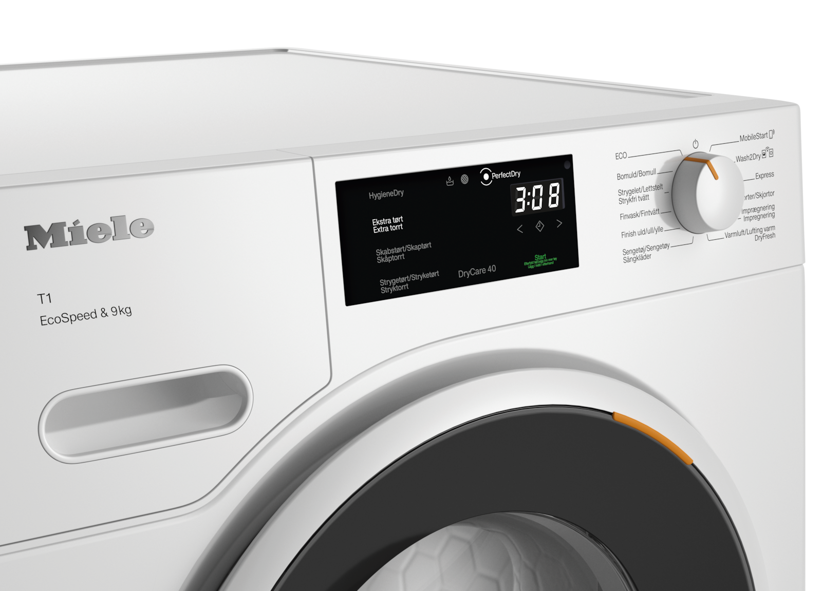 Tørretumblere - TWD640WP EcoSpeed&9kg - 4