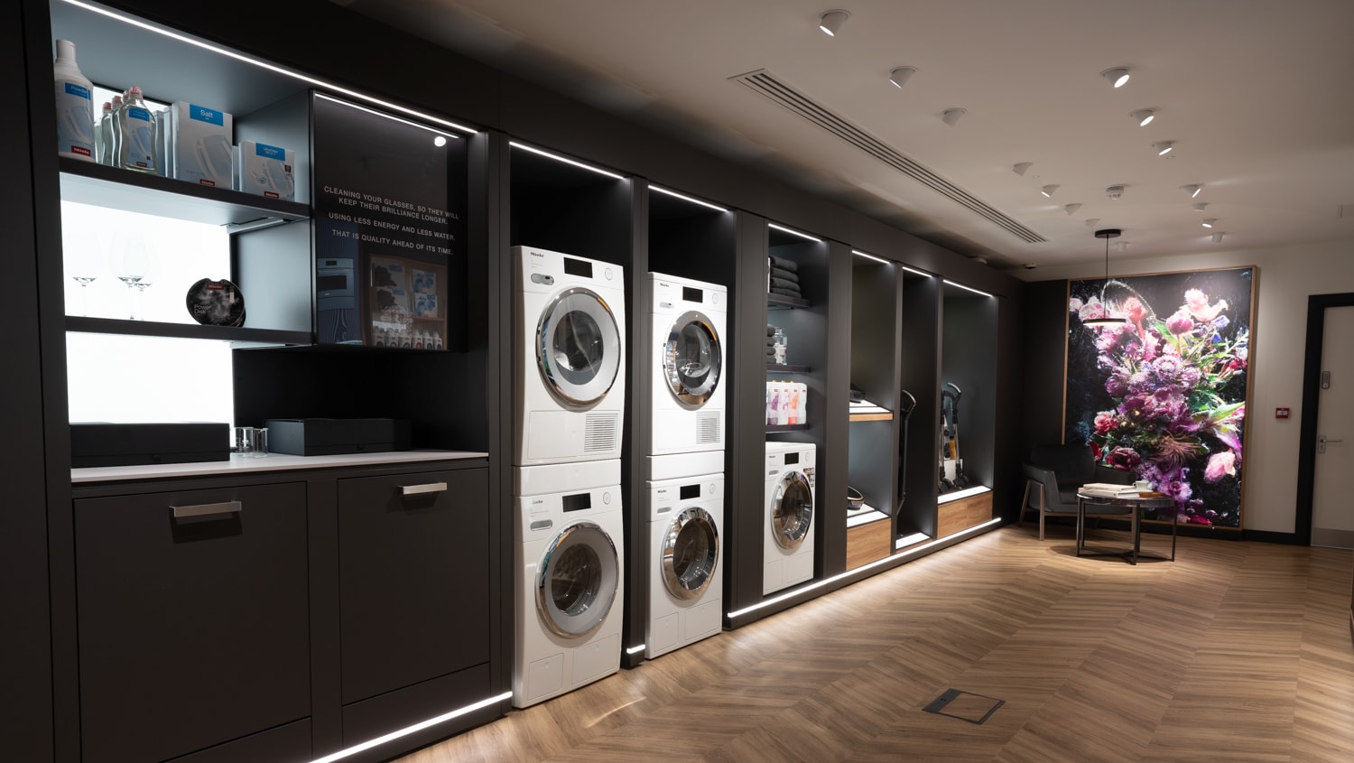 interior of Miele experience center